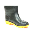 Botas de lluvia (Negro superior / amarillo Sole)